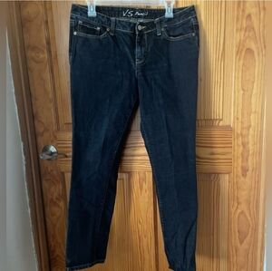 Victoria's Secret Dark Blue Straight Leg Jeans